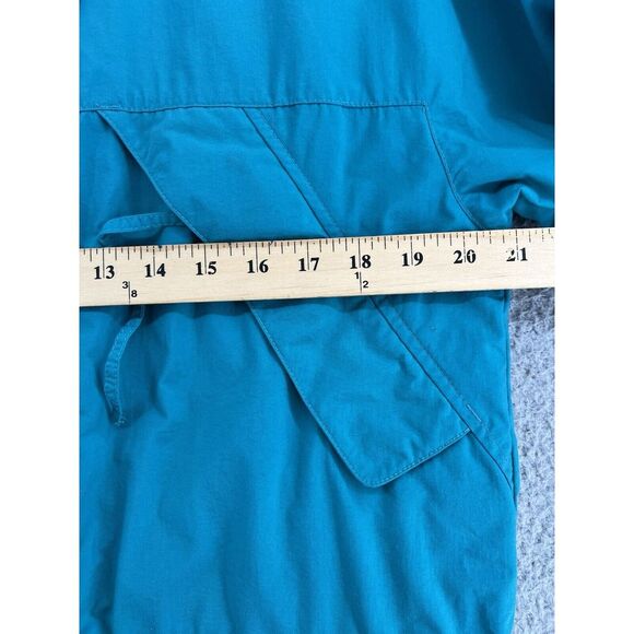 Vintage 90s‎ Eddie Bauer Nylon Full Zip Hoodie Windbreaker Rain Jacket Men Small - Picture 6 of 14